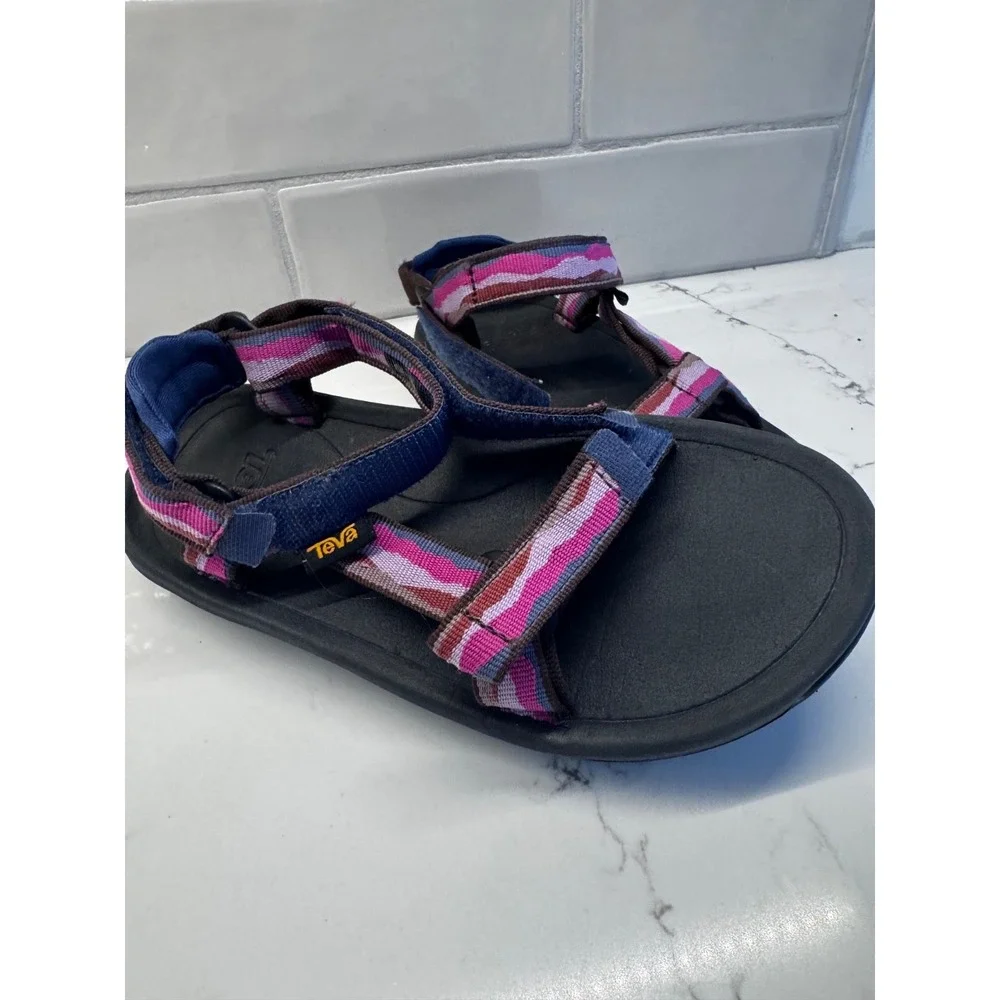 Teva Hurricane XLT 2 Vista Blue Indigo Athletic Sandals Kids US 2
